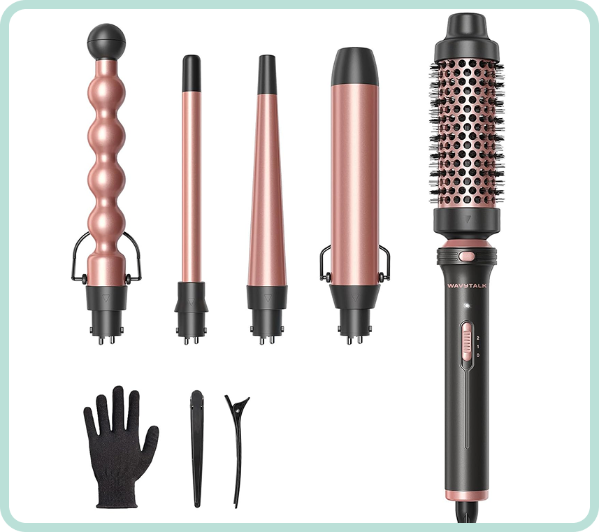 5-in-1 Curling Wand Set